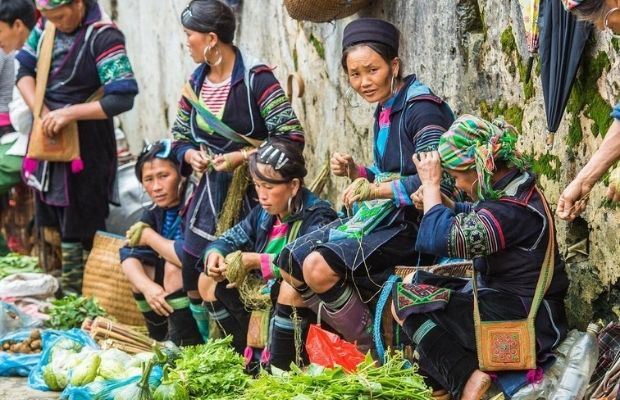 H'mong people in Sapa